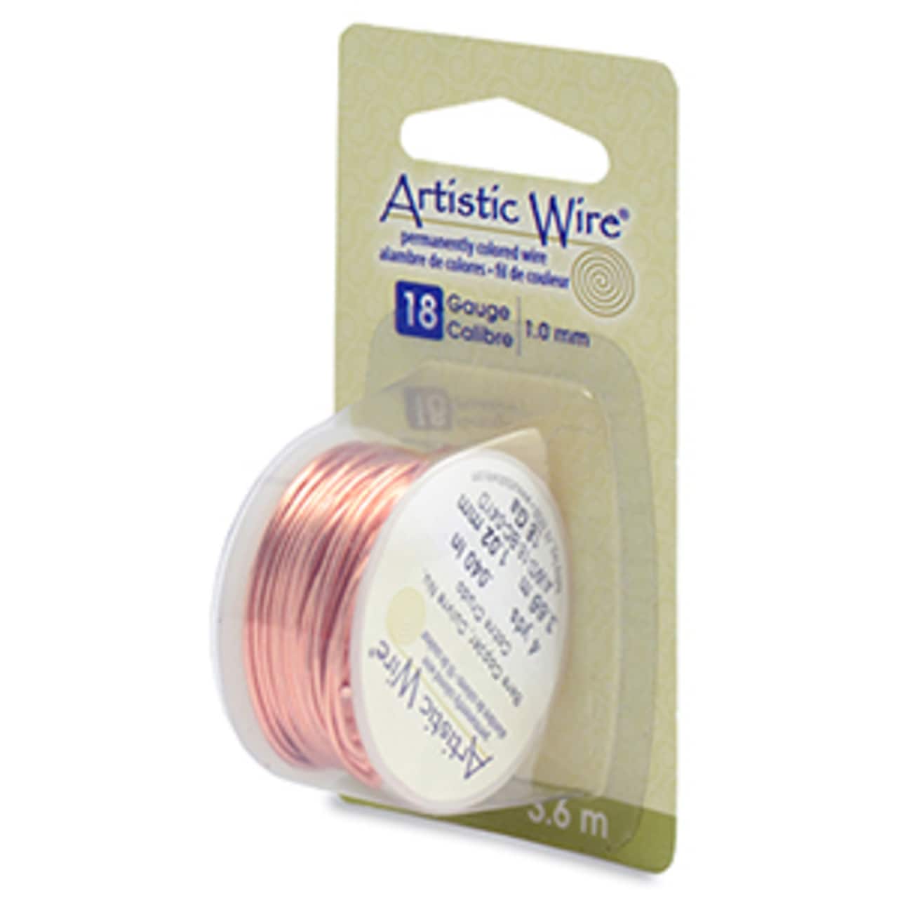 Artistic Wire® 18 Gauge Colored Copper Craft Wire